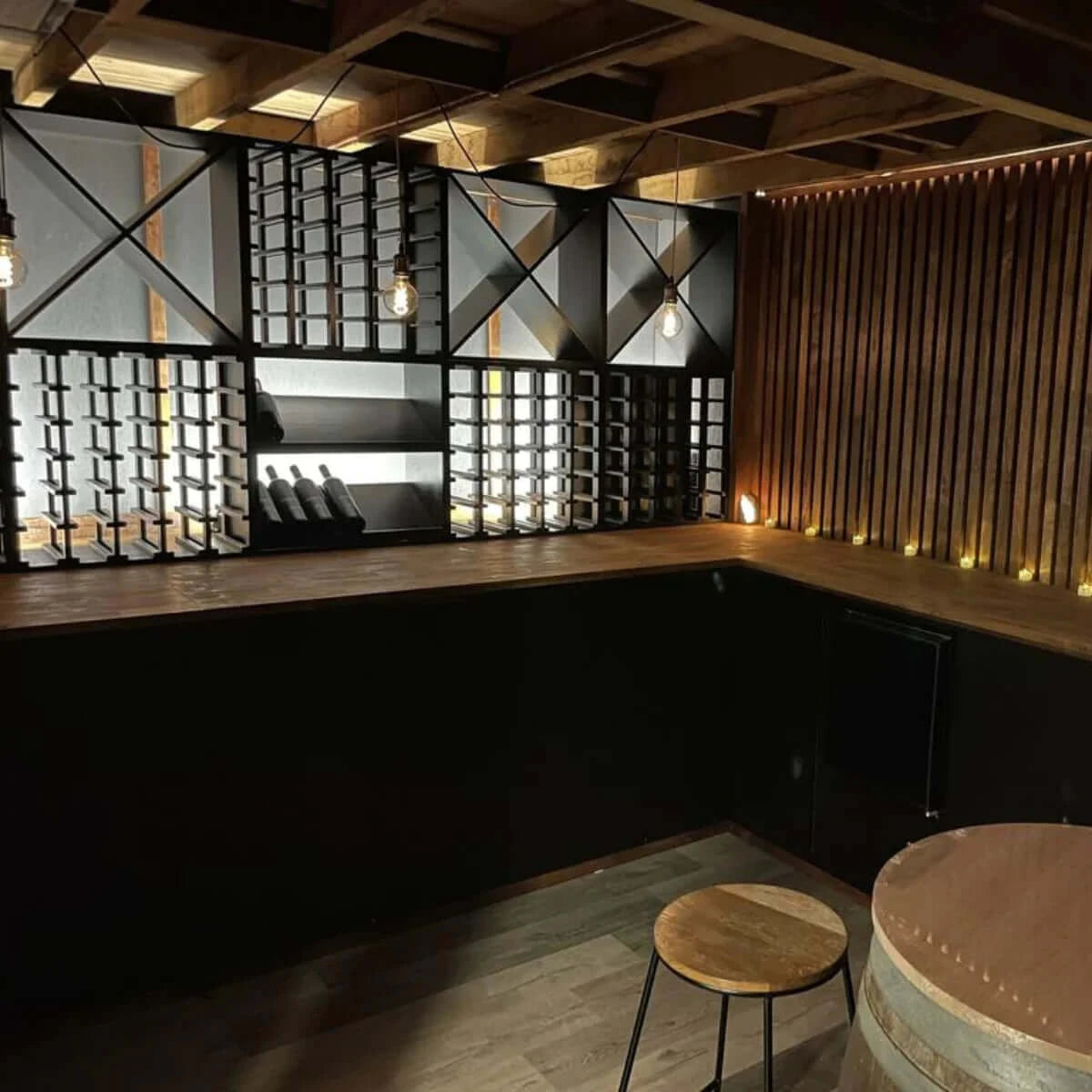 24 Bottle Compact Wine Cube