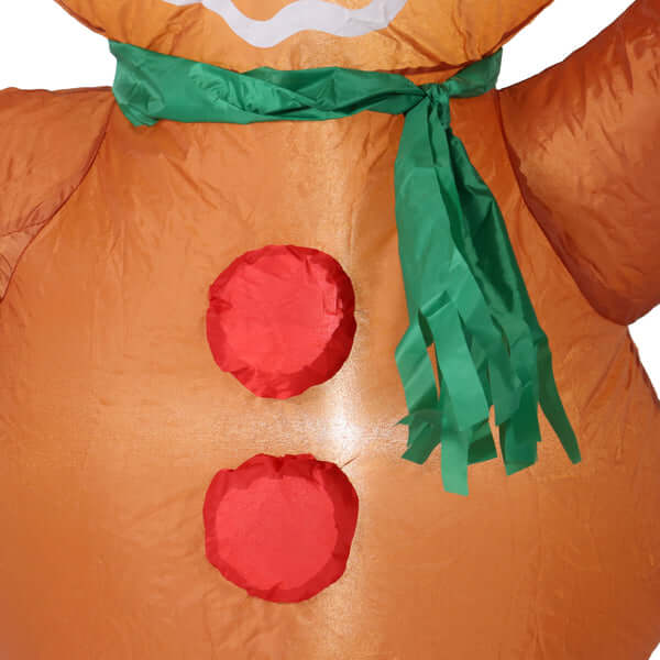 50.5" Gingerbread Man- Inflatable Christmas Decoration