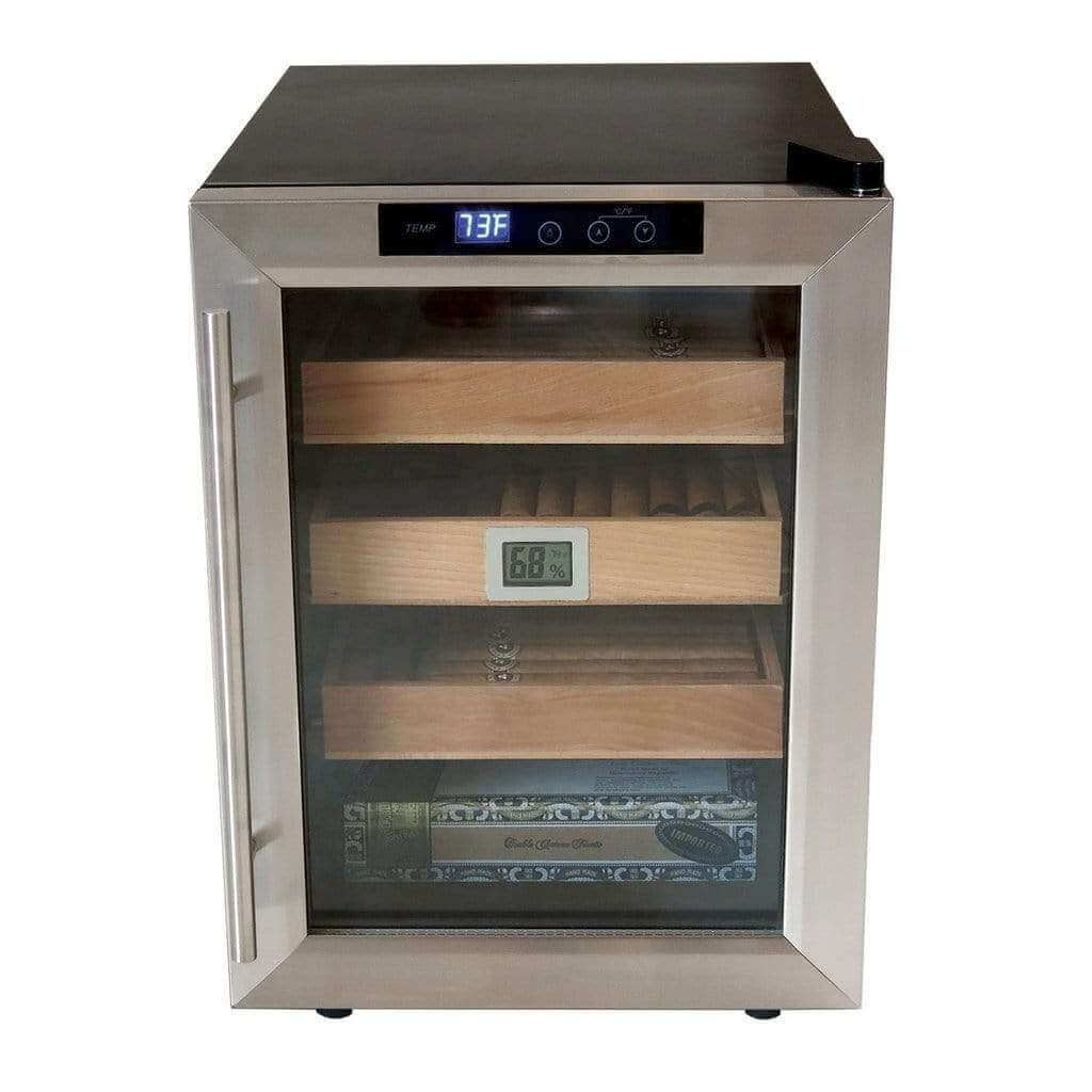 The Remington Electric Cabinet Humidor by Prestige - 2000 Cigar ct