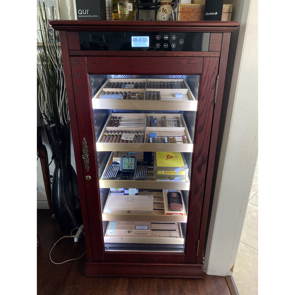 Redford Electric Humidor Cabinet | 1250 Cigars