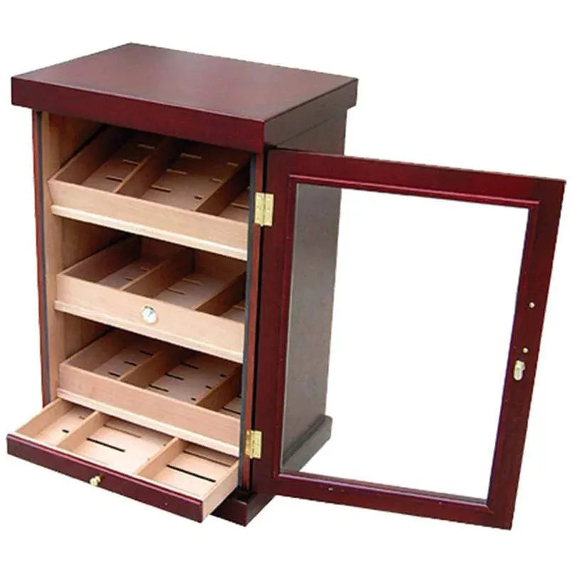 Spartacus Cabinet Cigar Humidor | Glass Door | Holds 1000 Cigars