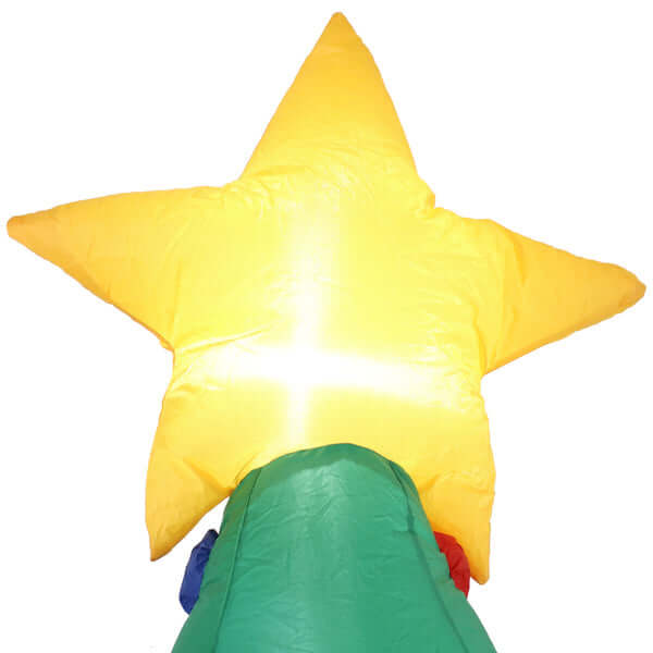9.5' Pre-Lit Christmas Tree- Inflatable Christmas Decoration