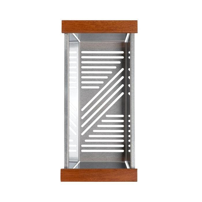 ZLINE Garmisch 30" Undermount Single Bowl Sink in DuraSnow® Stainless Steel with Accessories (SLS-30S)