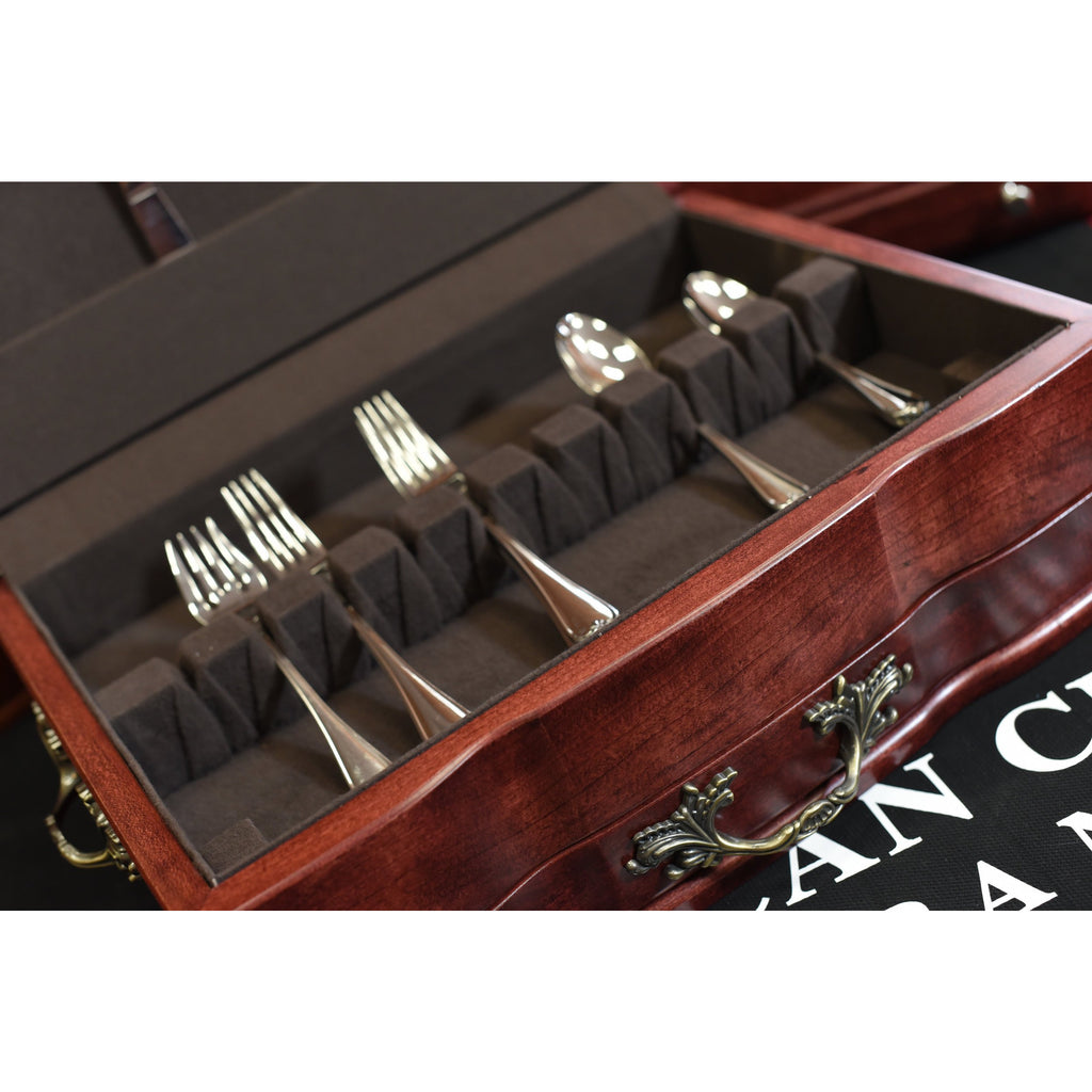 Grandeur Flatware Storage Chest | Holds 180 Pieces