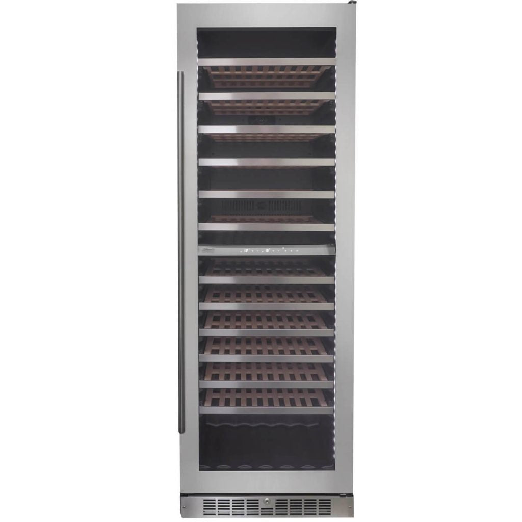 Danby Silhouette Bordeaux | 24" Dual Zone Integrated Wine Cooler | Holds 129 Bottles