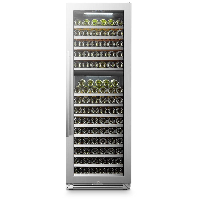 LanboPro 24" Wide, 153 Bottle Dual Zone Wine Cooler