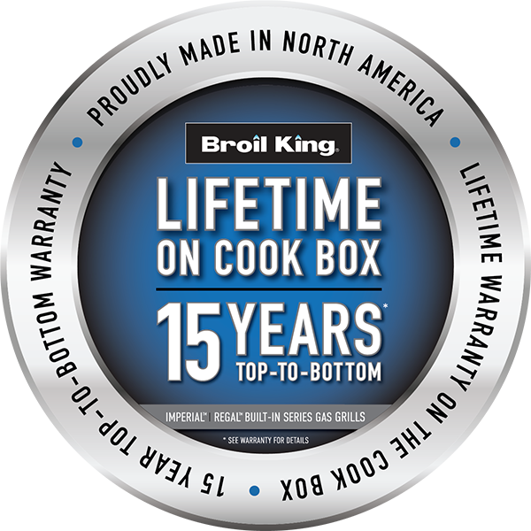 Broil King Regal S 590 PRO Infra-Red 5-Burner Gas Grill - With Rotisserie & Infrared Side Burner - Stainless Steel - 958944 LP/ 958947