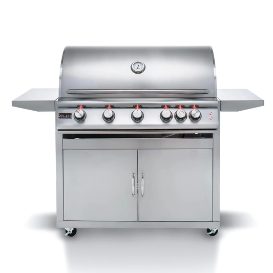 Blaze Premium LTE 40" 5-Burner Gas Grill With Rear Infrared Burners