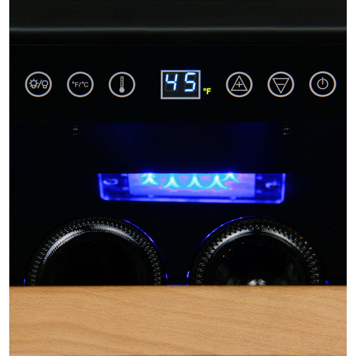 Allavino 48" Wide | 348 Bottle Dual Zone Side-by-Side Wine Cooler | Tru-Vino Technology and FlexCount II Shelving