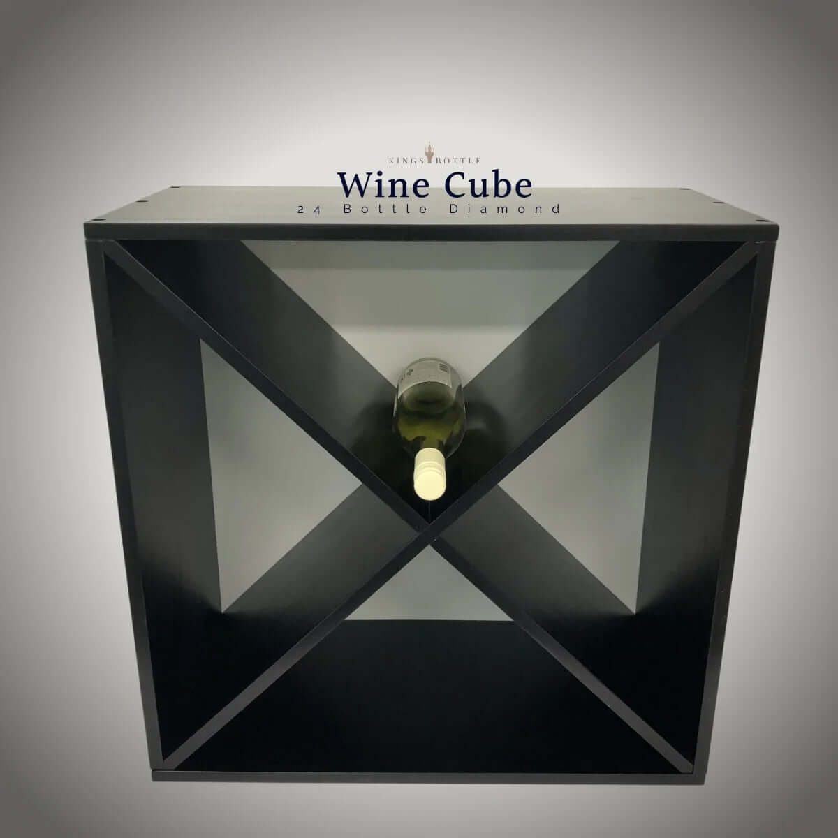 24 Bottle Compact Wine Cube