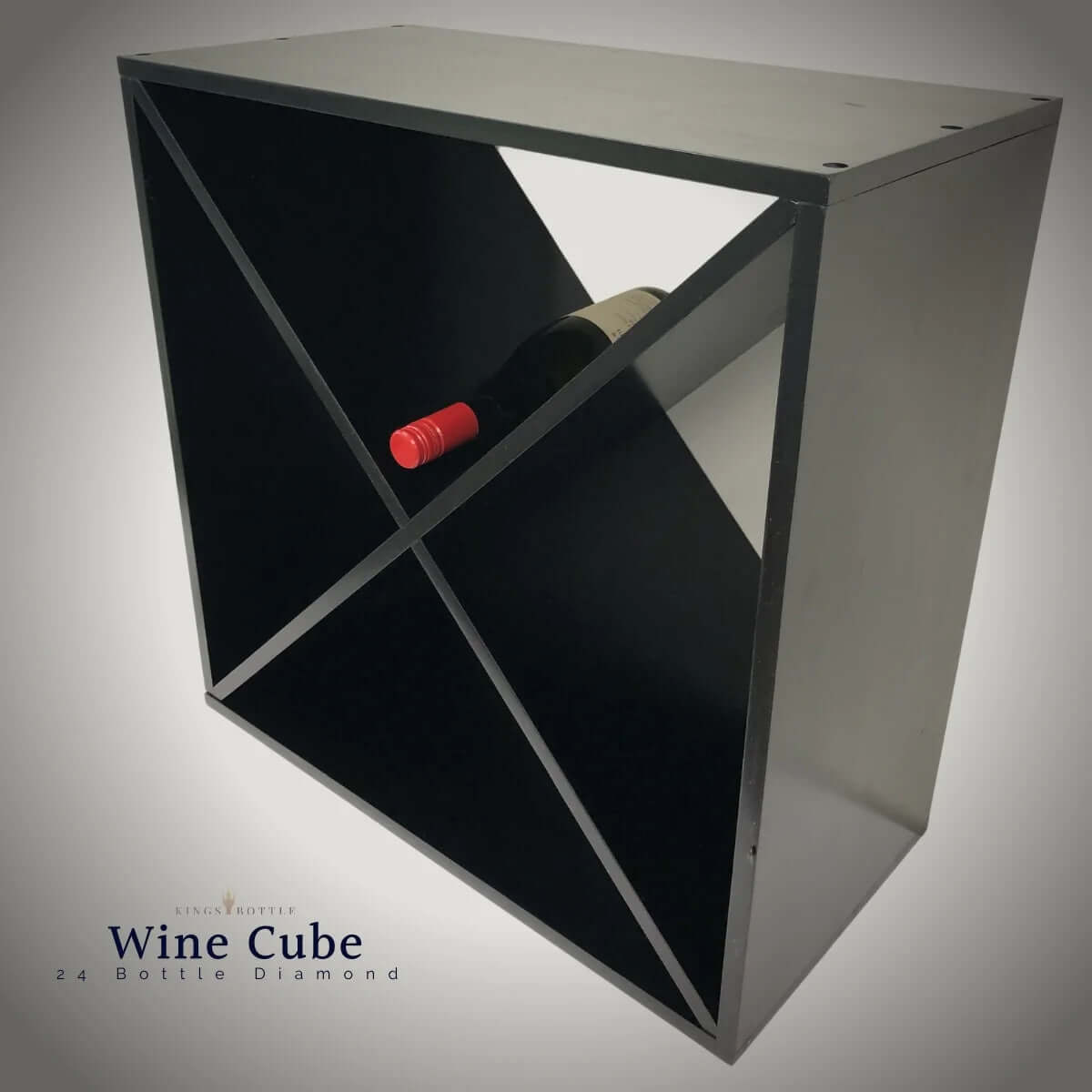 24 Bottle Compact Wine Cube
