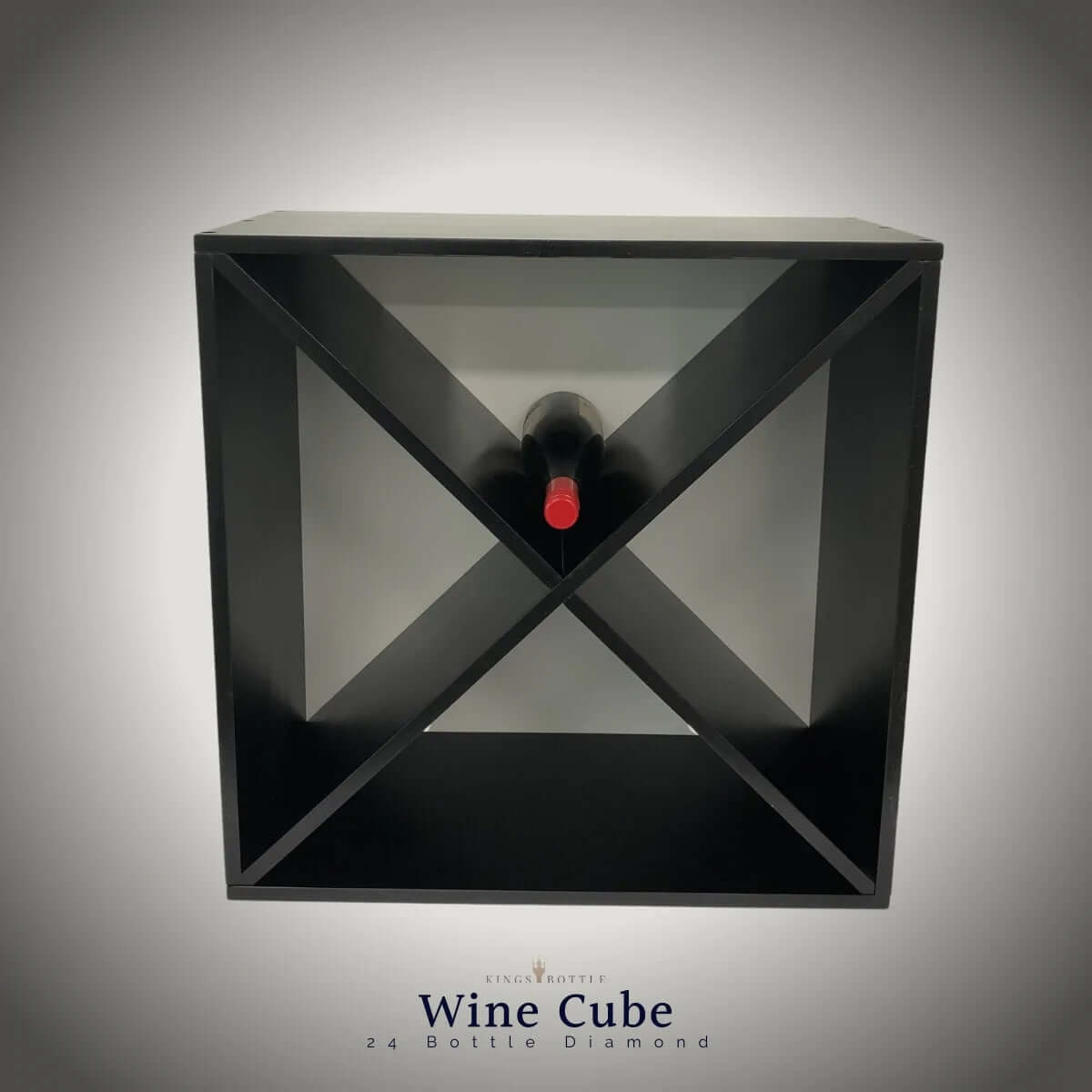 24 Bottle Compact Wine Cube