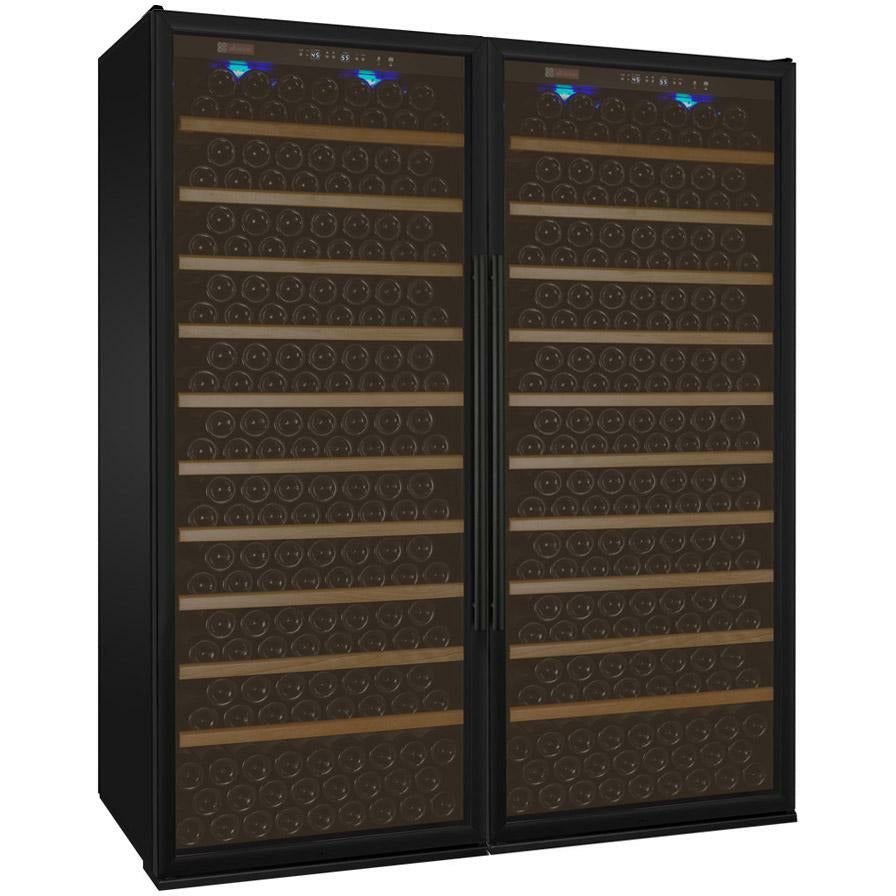Allavino 63" Wide | 554 Bottle Dual Zone Side-by-Side Wine Cooler | Freestanding Only