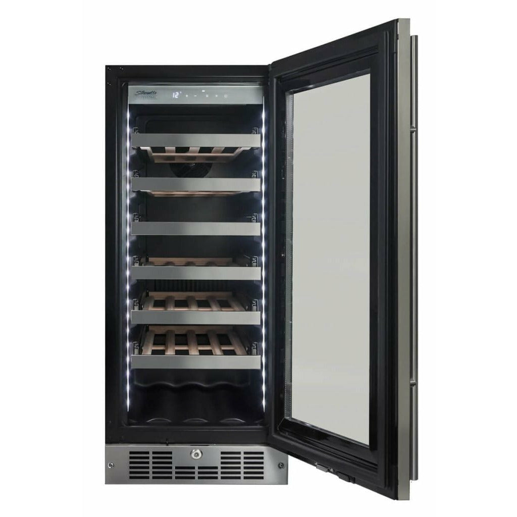 Danby Silhouette Tuscany | 15" Integrated Wine Cooler | Holds 27 Bottles