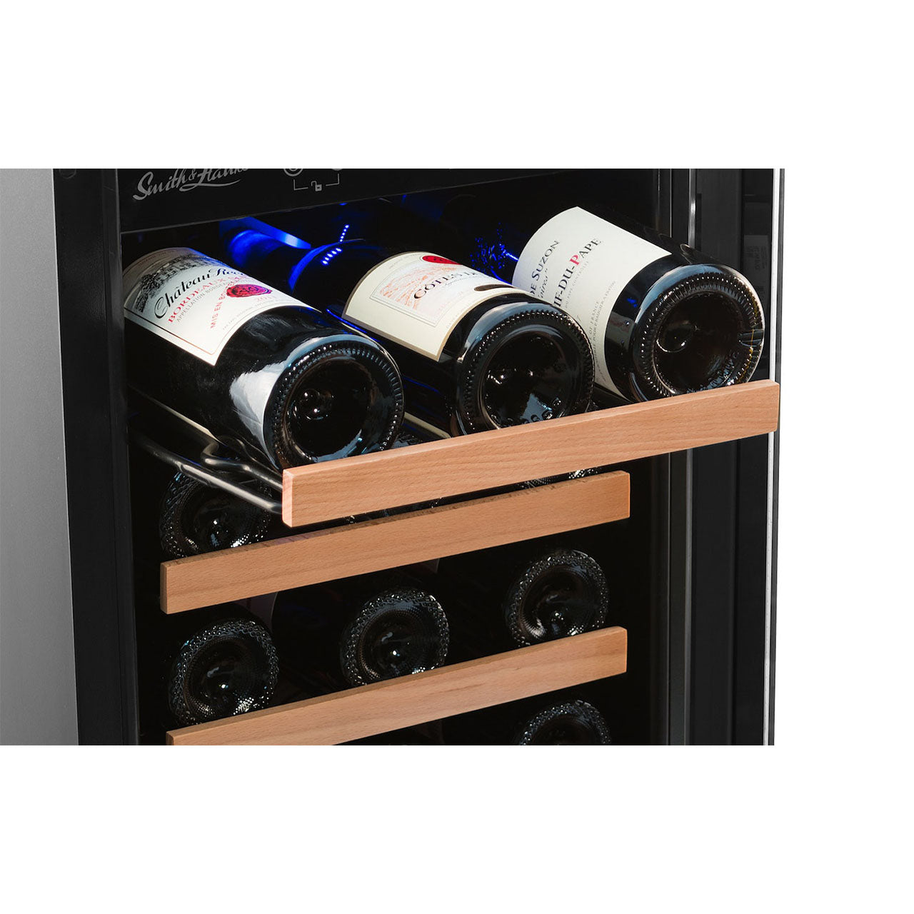 Smith & Hanks 15" Dual Zone Wine Cooler | Holds 32 Bottles | RW88DR
