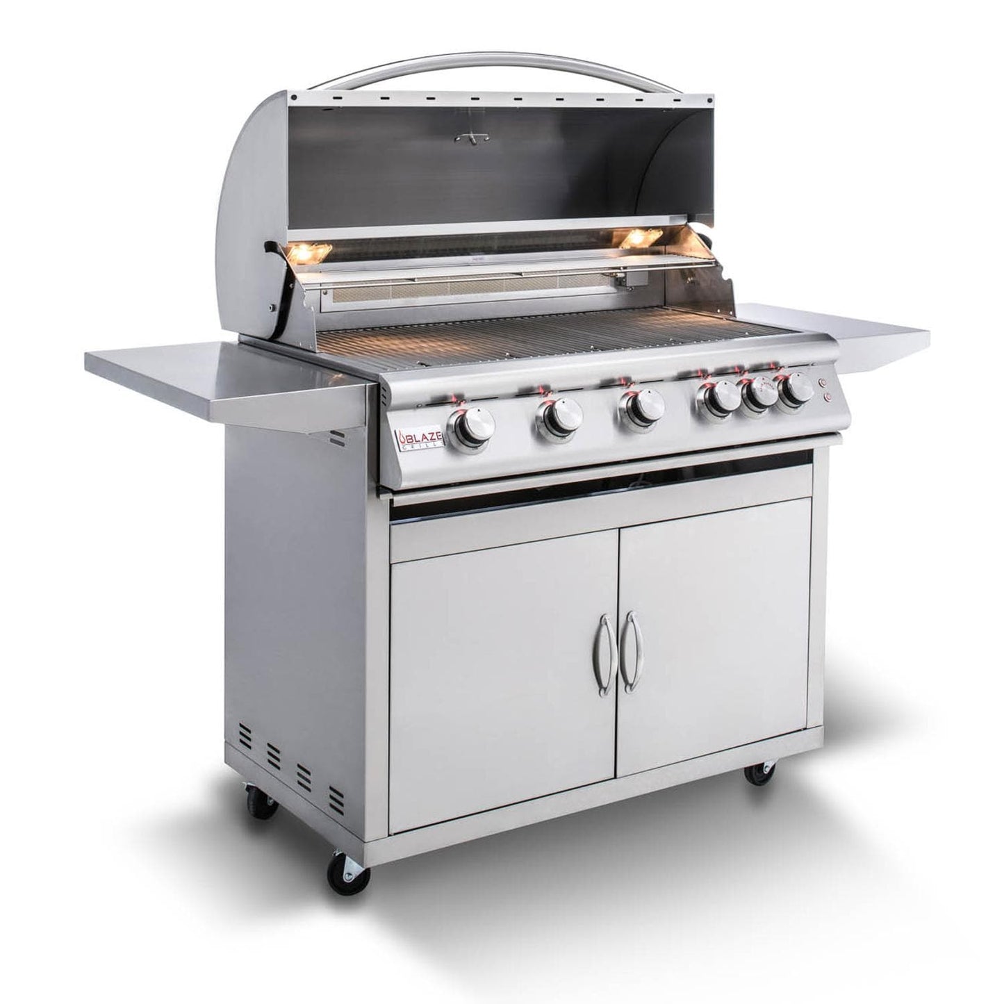 Blaze Premium LTE 40" 5-Burner Gas Grill With Rear Infrared Burners