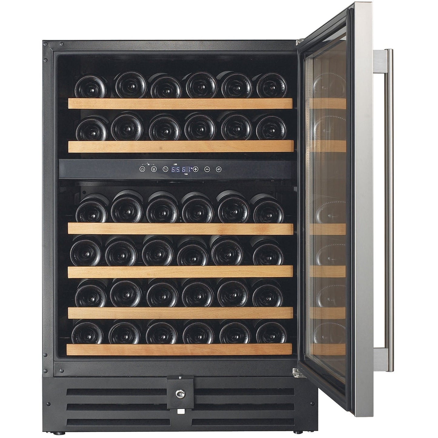 Smith & Hanks 24" Dual Zone Wine Cooler | Holds 46 Bottles | RW145DR