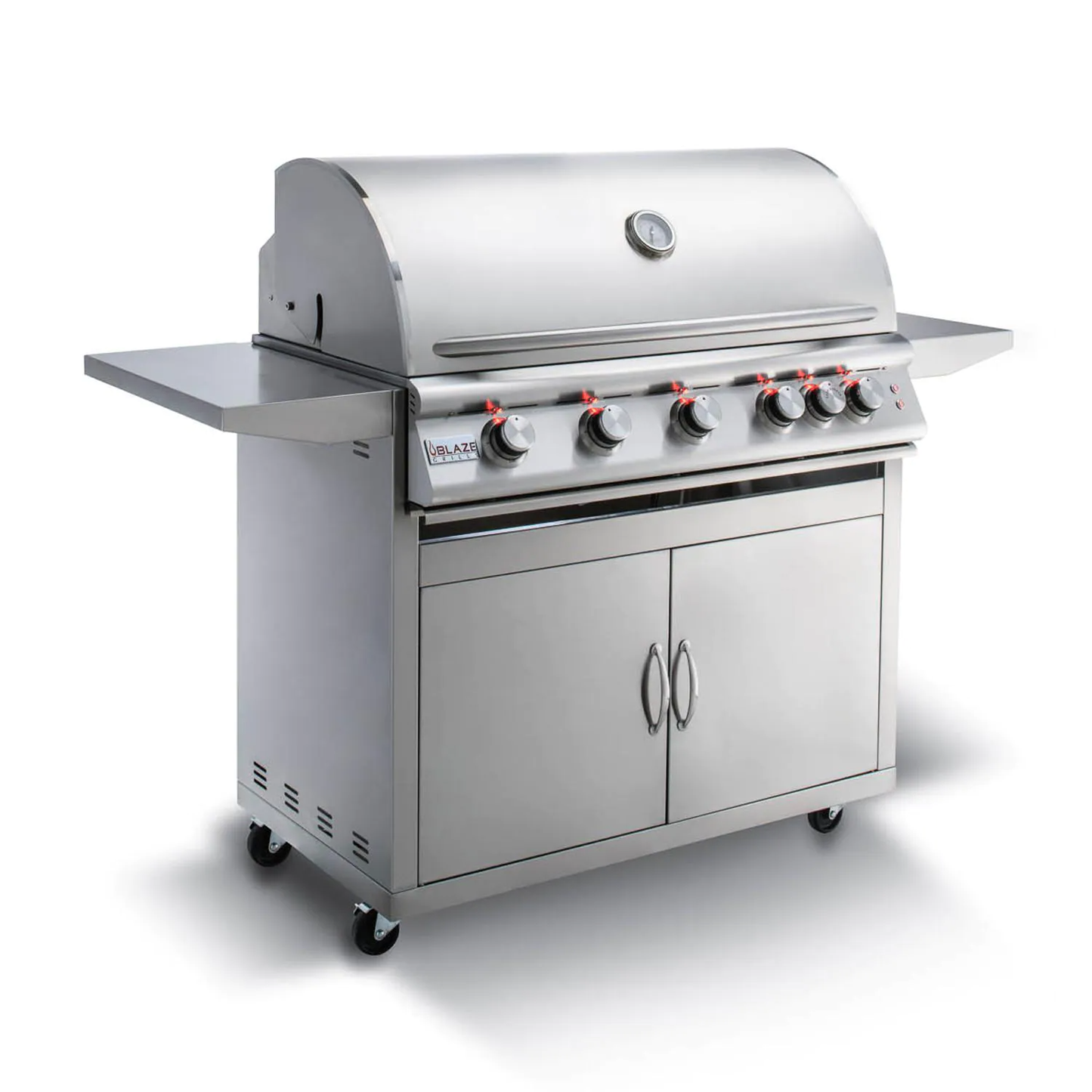 Blaze Premium LTE 40" 5-Burner Gas Grill With Rear Infrared Burners