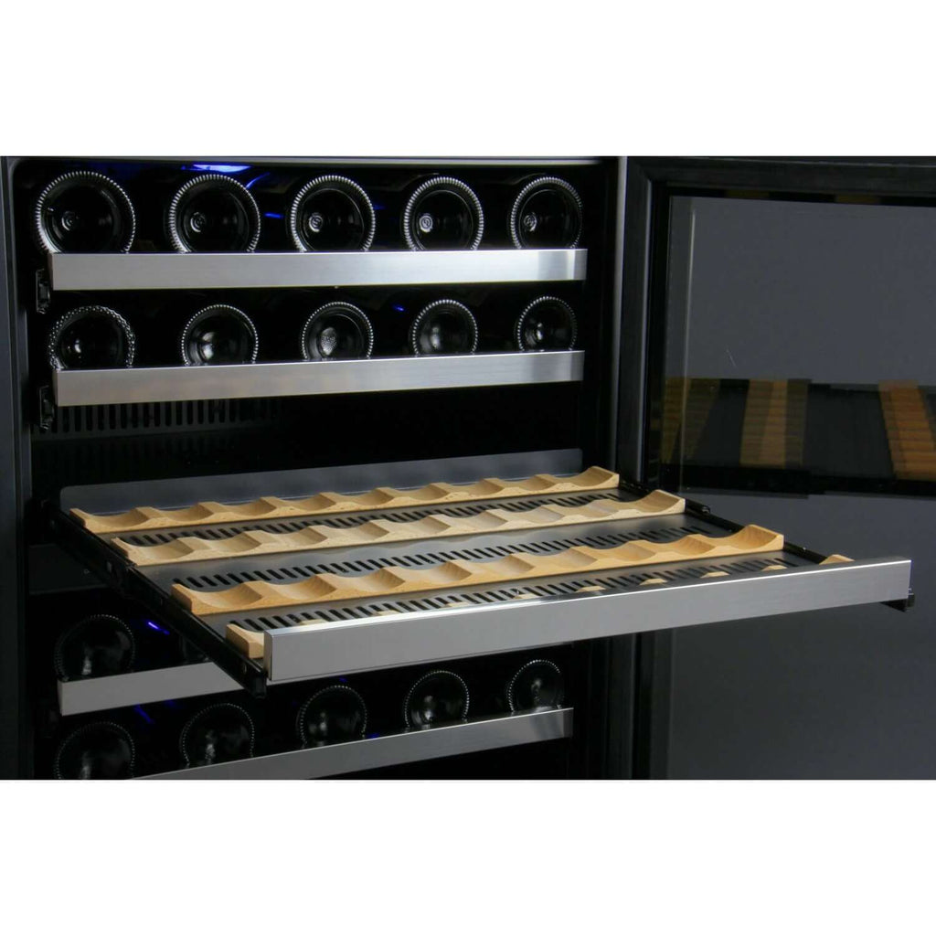 Allavino 24” 56 Bottle Single Zone Wine Cooler | Tru-Vino Technology and FlexCount II Shelving