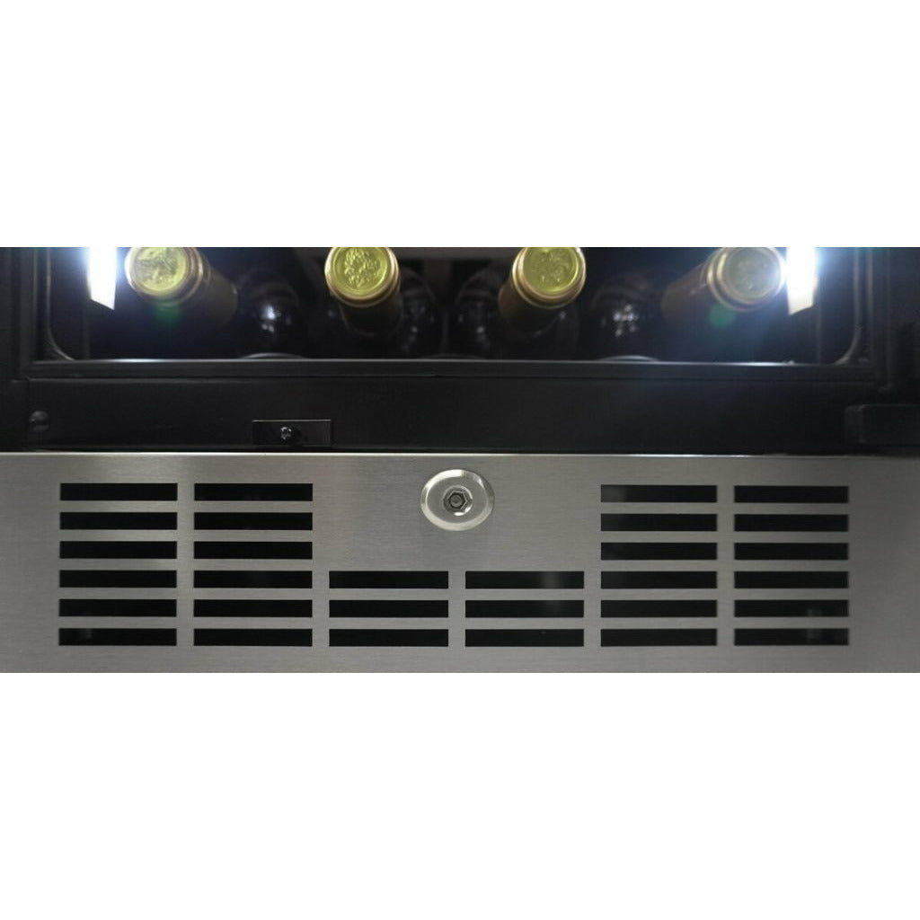Danby Silhouette Tuscany | 15" Integrated Wine Cooler | Holds 27 Bottles