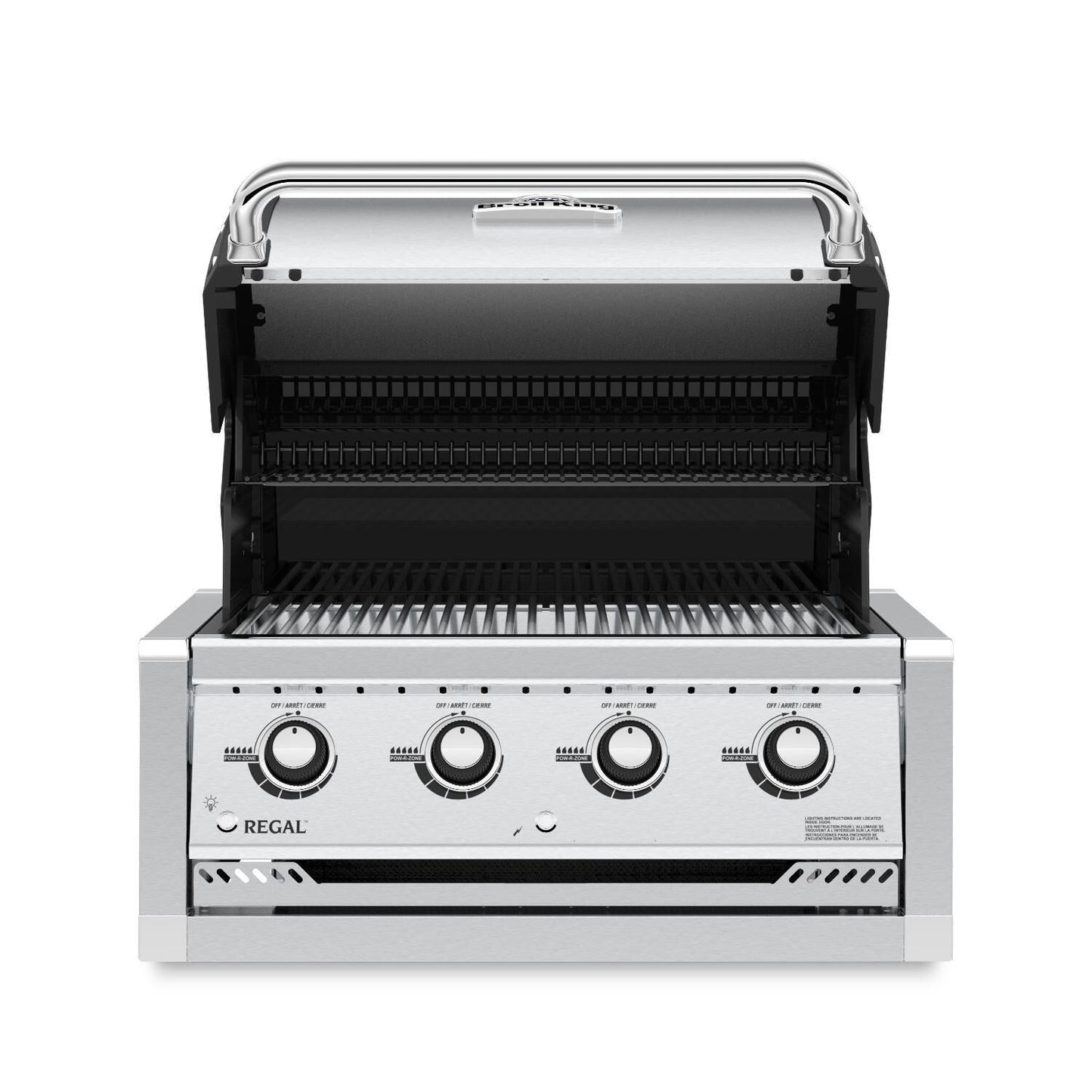 Broil King Regal S420 4-Burner Built-In Gas Grill - Stainless Steel - 885714 LP / 885717 NG