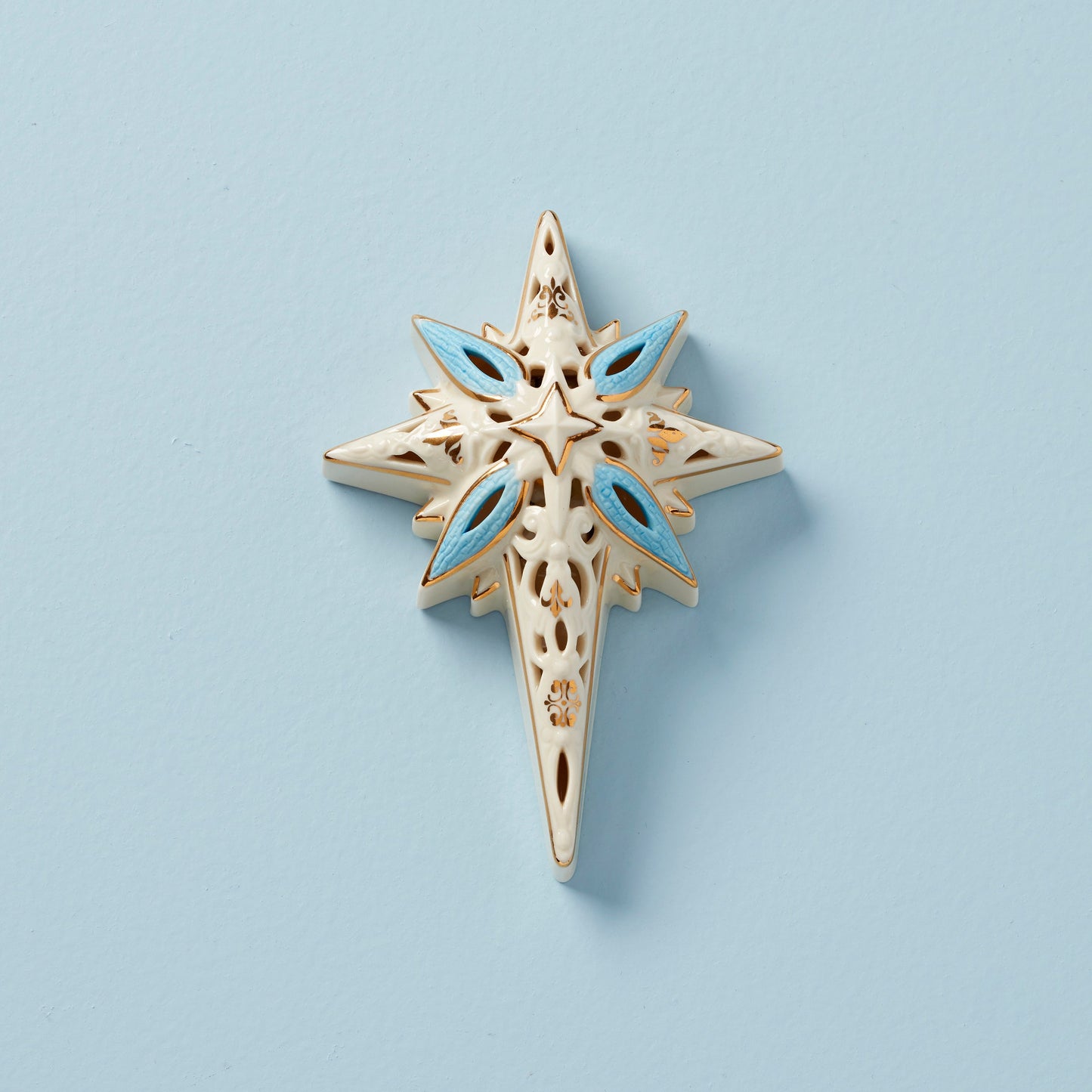 First Blessing Nativity Lighted Star Figurine