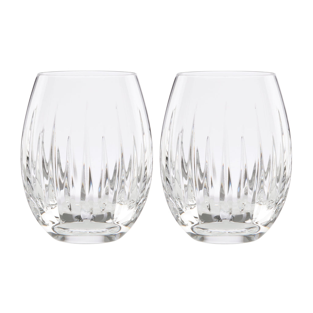 Soho 2pc Stemless Wine Glass Set