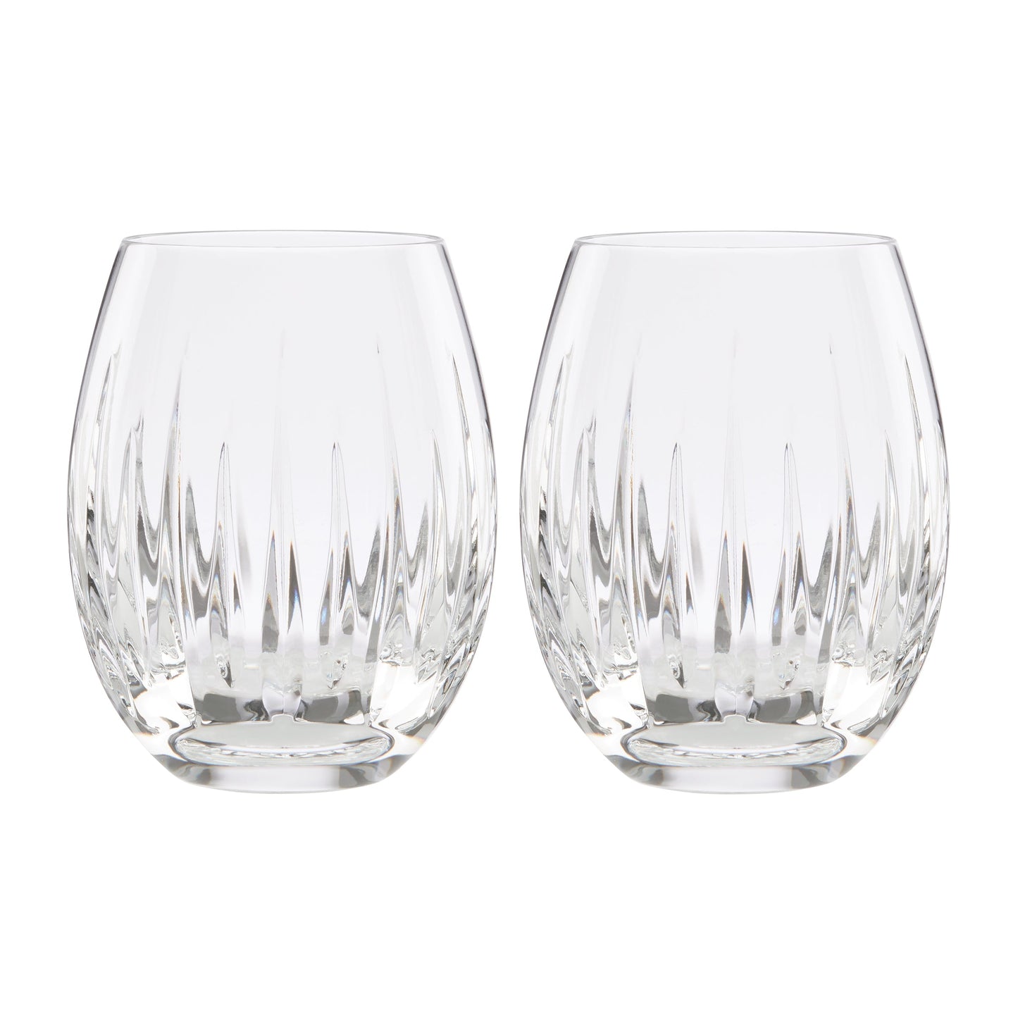 Soho 2pc Stemless Wine Glass Set