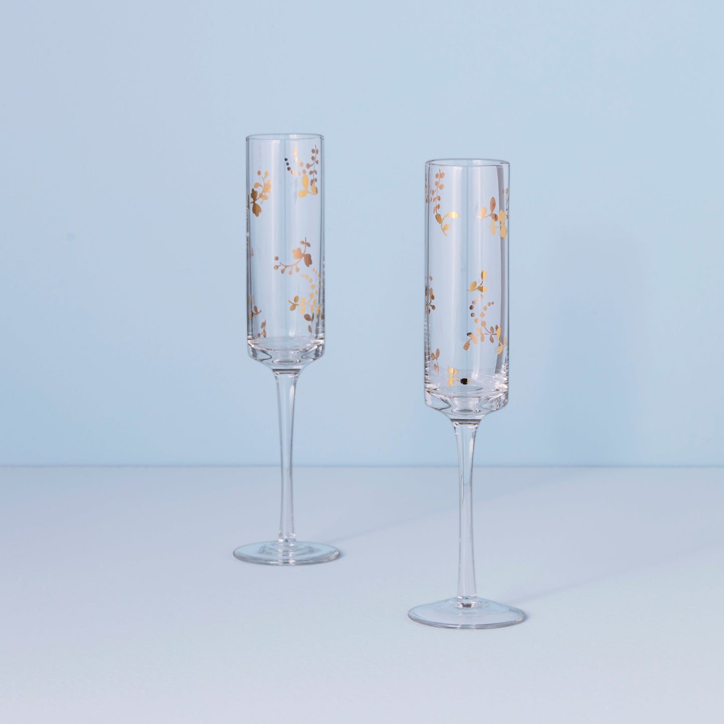 Opal Innocence Flourish 2-Piece Toasting Flute Set