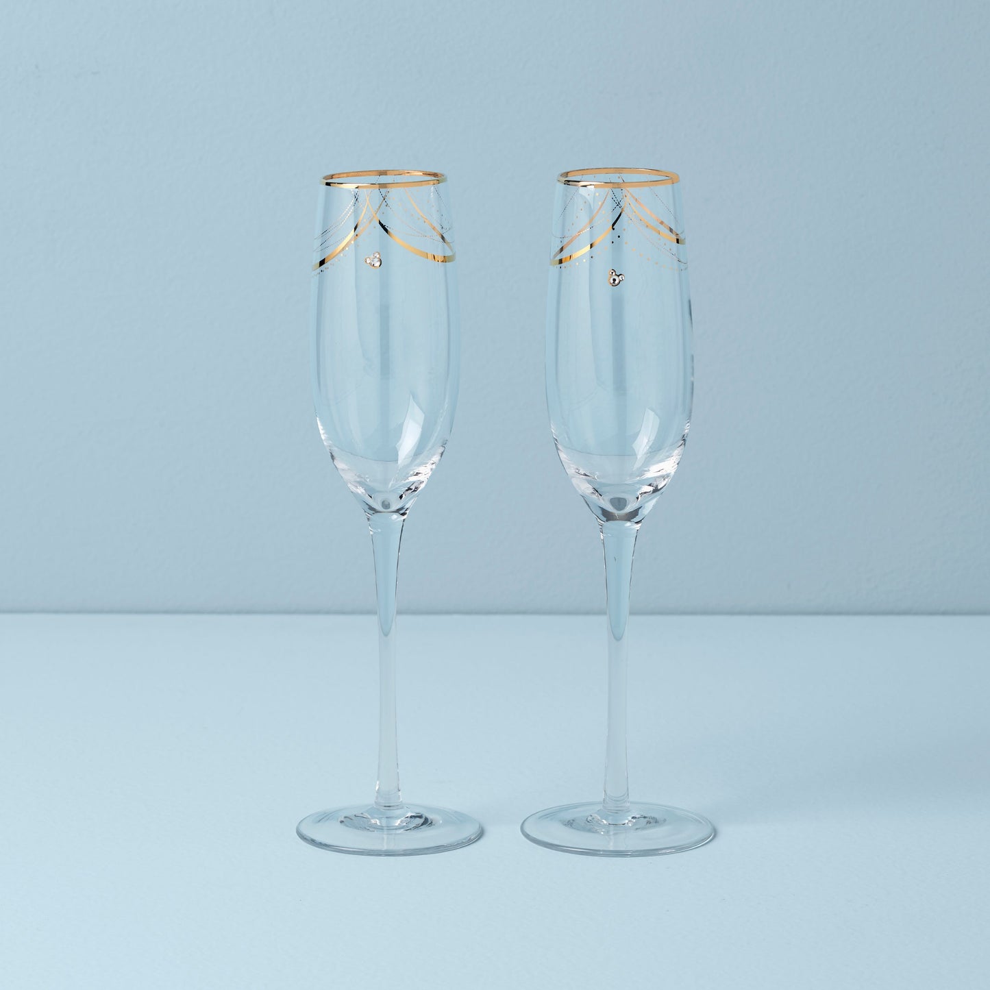 Disney Bridal 2-Piece Toasting Flutes