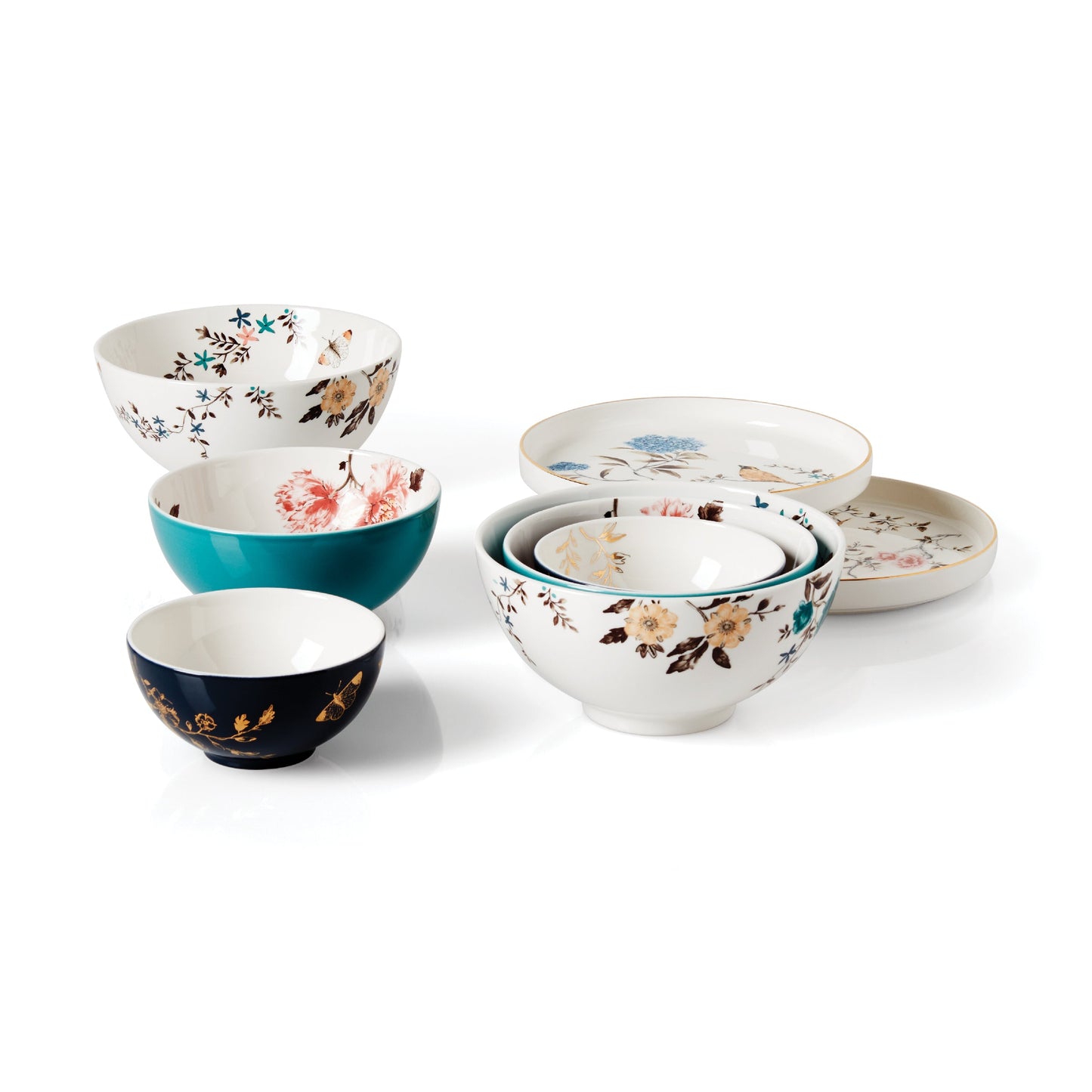 Sprig & Vine Luna Nesting Dinnerware Set