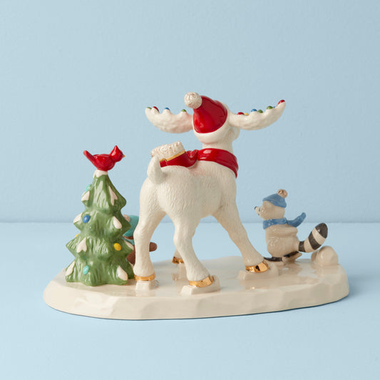 Marcel's Skating Party Figurine
