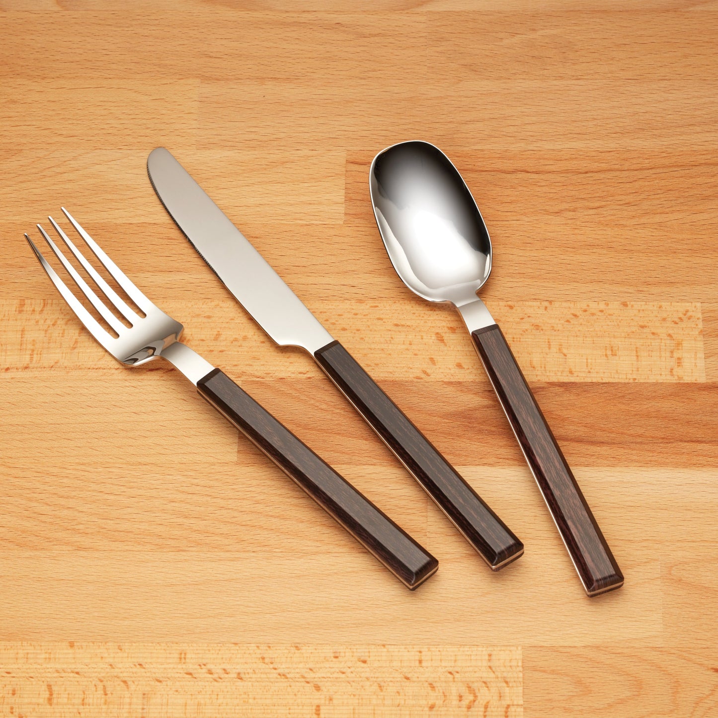 Henley Brown 16 Piece Flatware Set