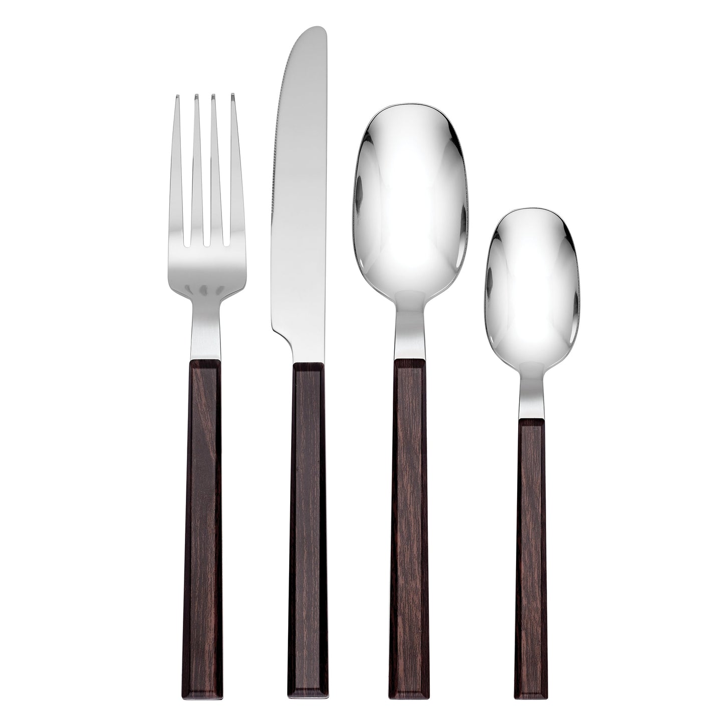 Henley Brown 16 Piece Flatware Set