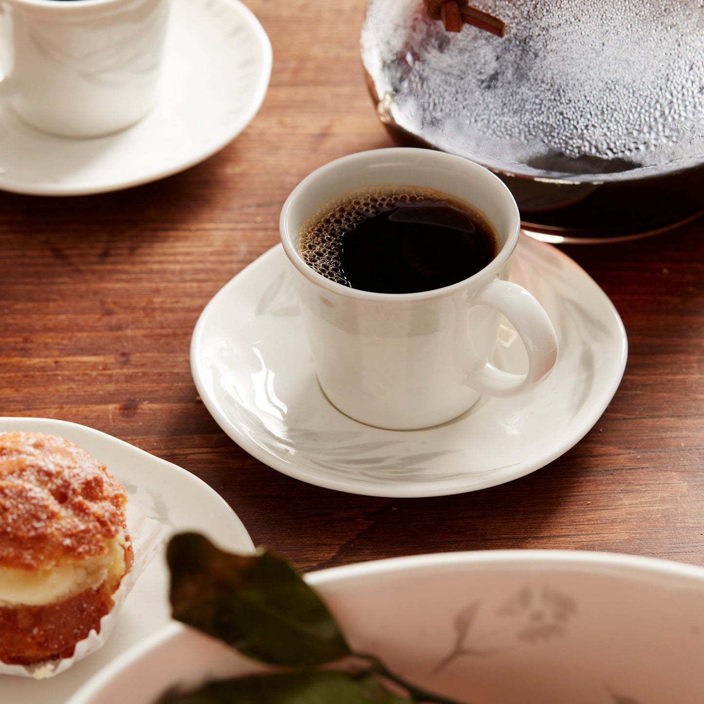 Oyster Bay 8PC Espresso Cup & Saucer Set