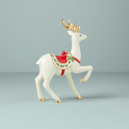 Standing Reindeer Figurine