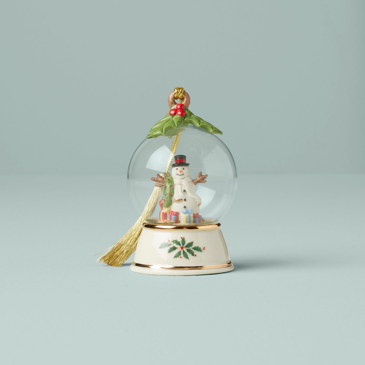 Snowman Globe Ornament