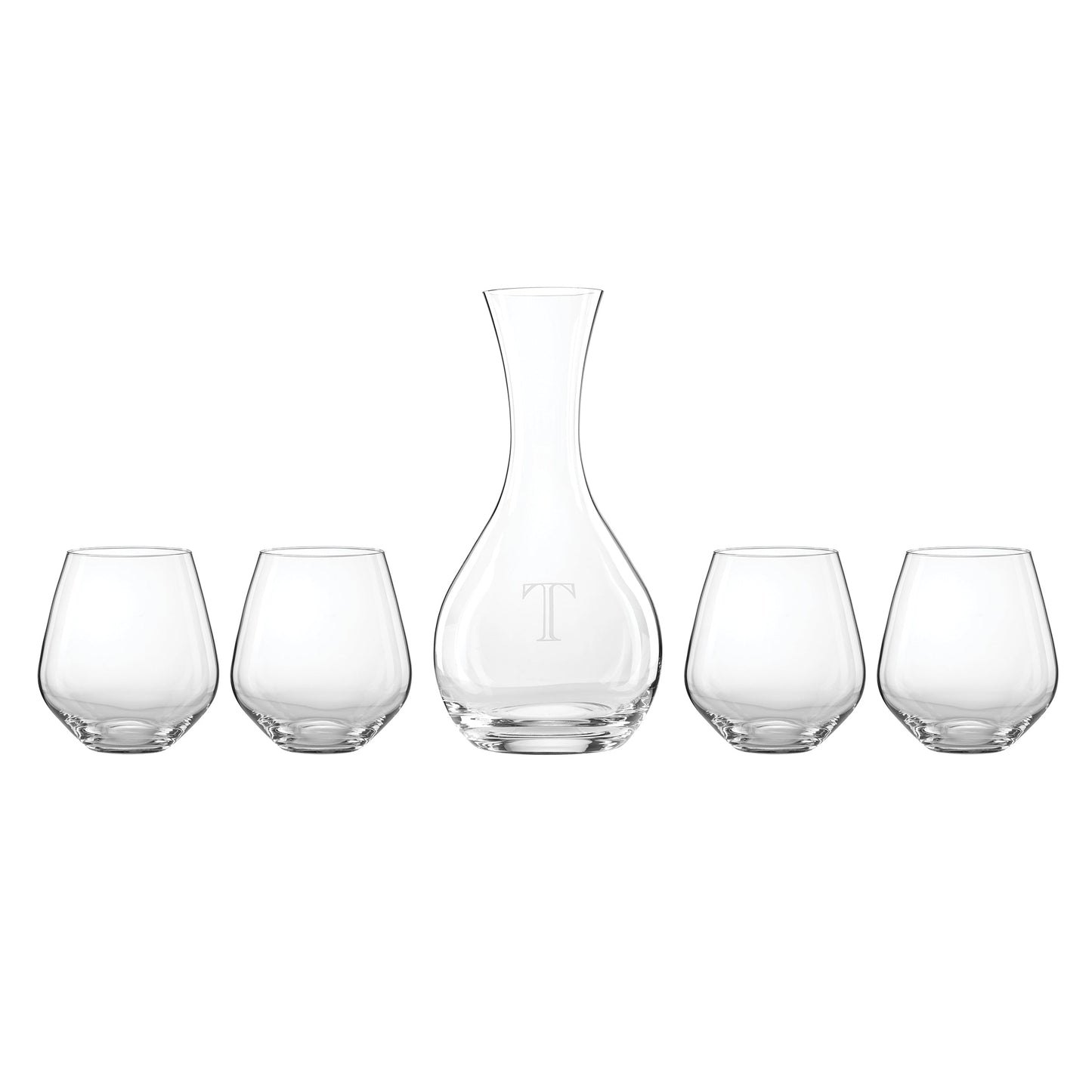 Tuscany Classics 5-Piece Decanter & Glass Set