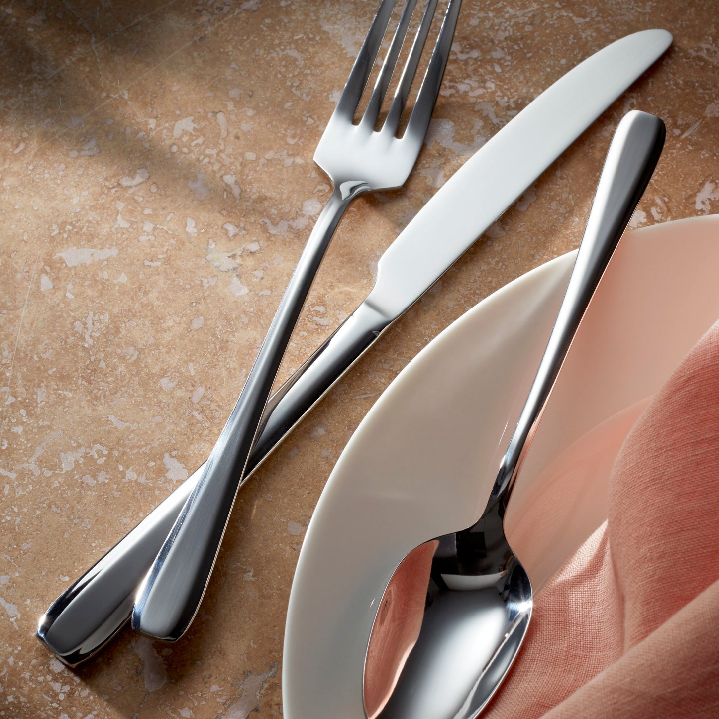 Oneida Waverly 12 Piece Everyday Flatware Set