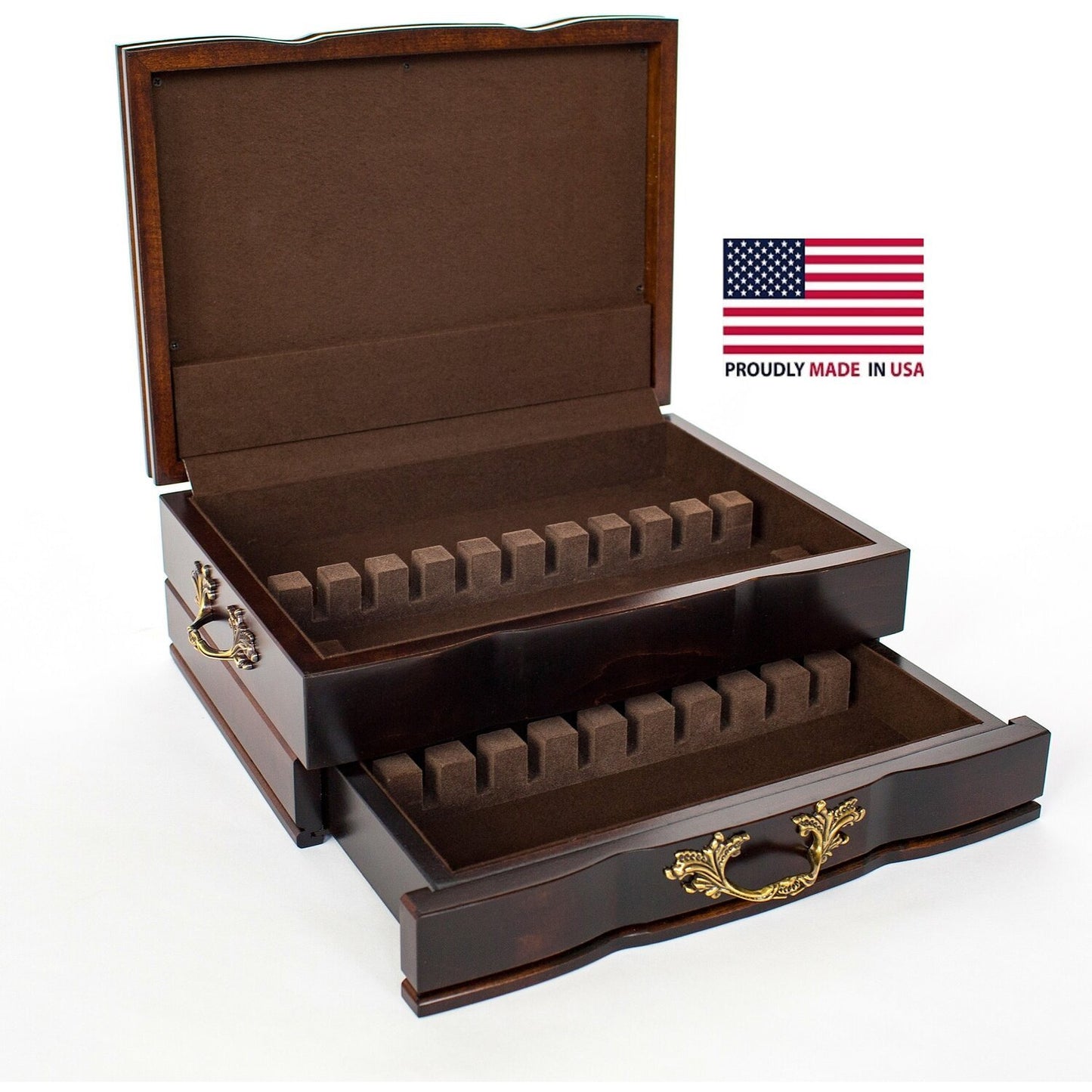 Grandeur Flatware Storage Chest | Holds 180 Pieces