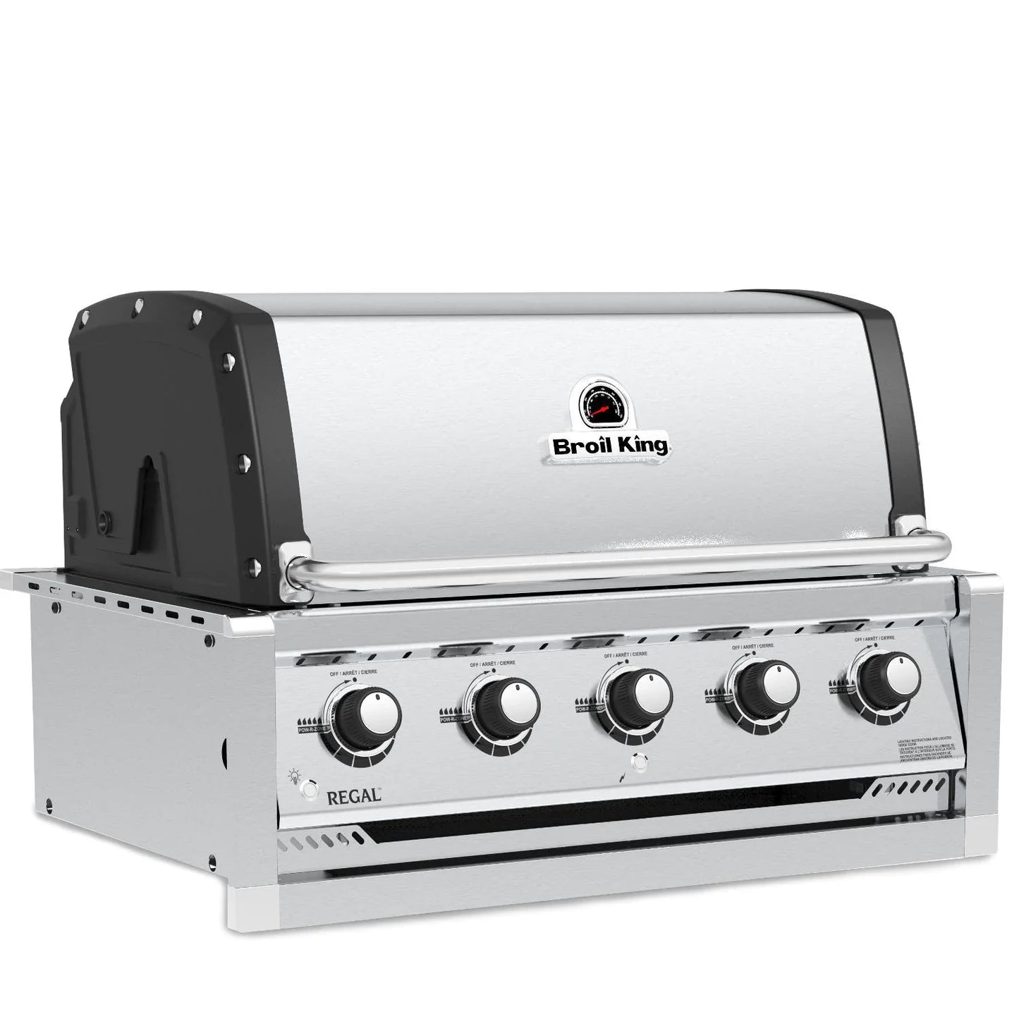 Broil King Regal S520 5-Burner Built-In Gas Grill - Stainless Steel - 886714 LP / 886717 NG