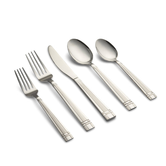 Axis Sand 20-Piece Flatware Set