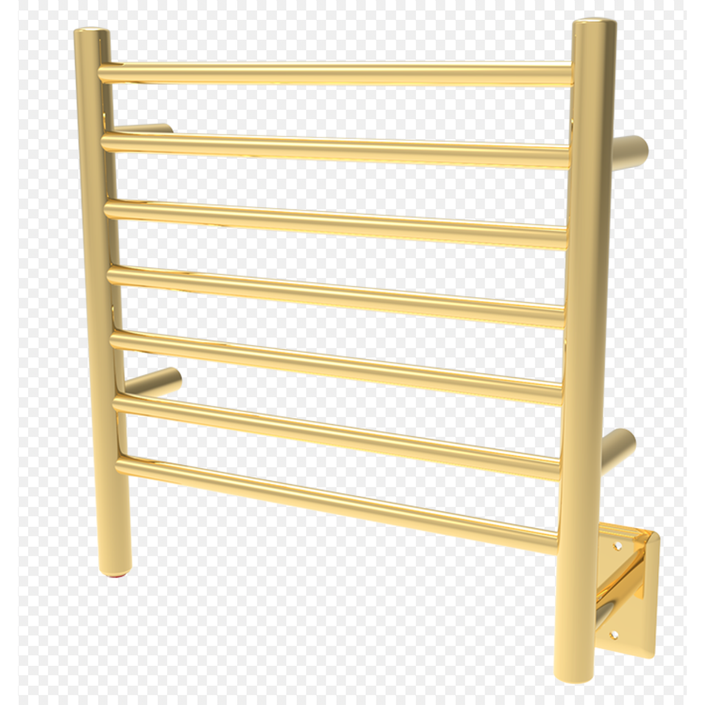 Amba Radiant Small Straight Hardwired or Plug-In Wall Mounted Towel Warmer - 20.375