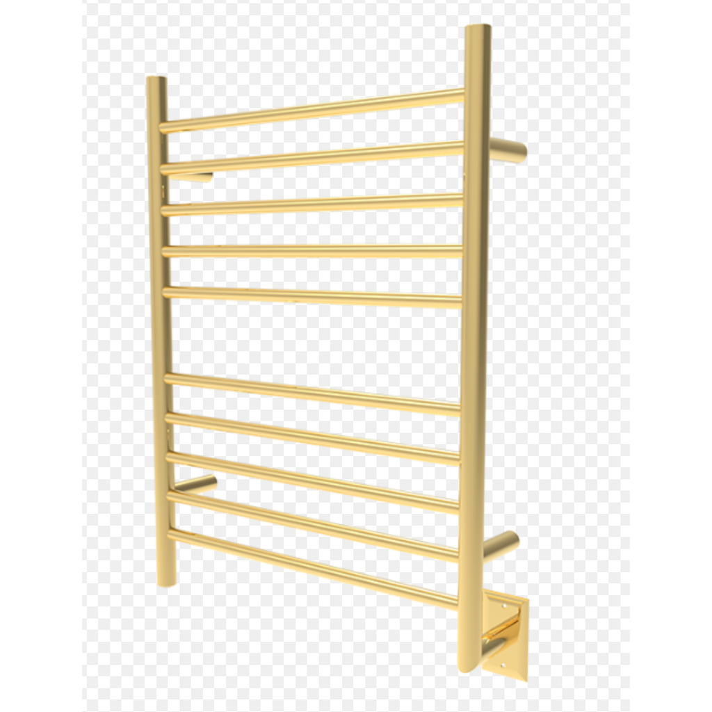 Amba Radiant 10 Bar Straight Hardwired Electric Towel Warmer - 23.75