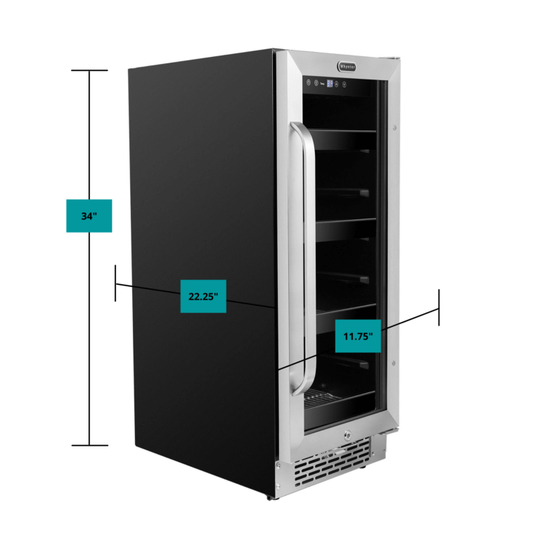 Whynter 12" Undercounter Beverage Refrigerator | Holds 60 Cans