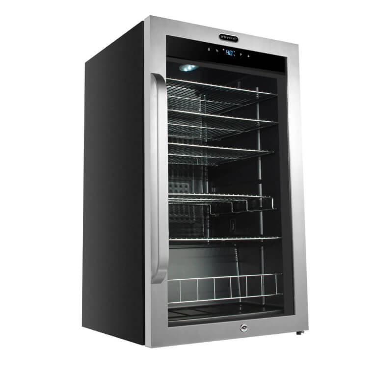 Whynter Freestanding Beverage Refrigerator with Digital Control | 121 Can Capacity