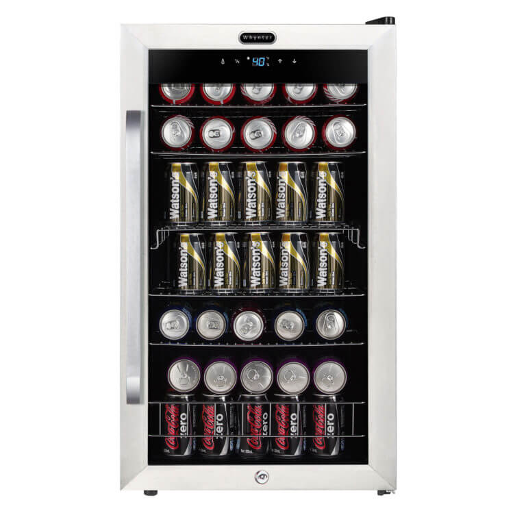Whynter Freestanding Beverage Refrigerator with Digital Control | 121 Can Capacity