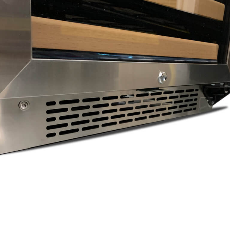 Whynter 24" Wide, 164 Bottle Dual Zone Compressor Wine Cooler