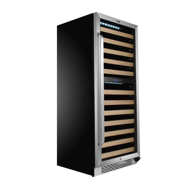 Whynter 24" Wide, 92 Bottle Dual Zone Compressor Wine Cooler
