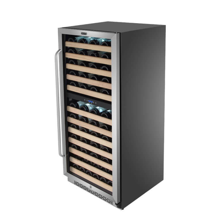 Whynter 24" Wide, 92 Bottle Dual Zone Compressor Wine Cooler